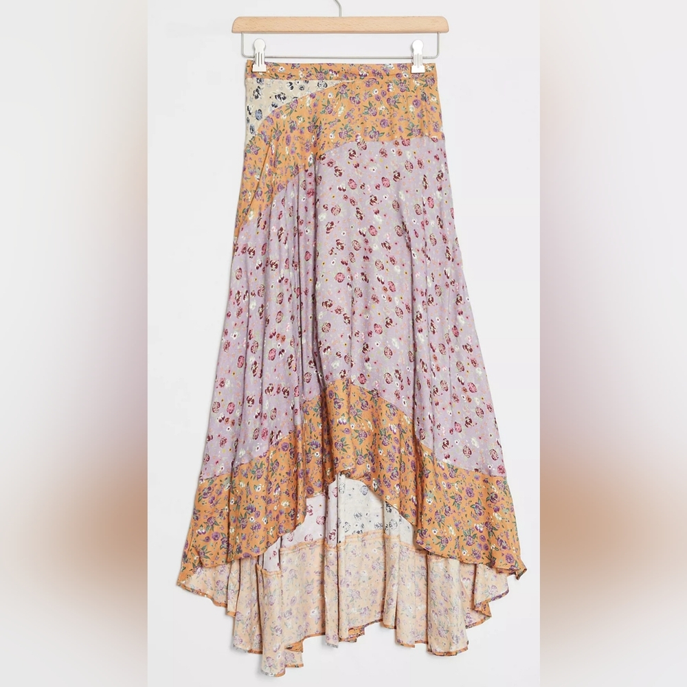 Beautiful Anthropologie Midi Skirt. NWOT. Sz. LG.